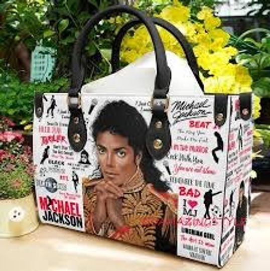 Discover Michael Jackson Leather Handbag, Michael Jackson Lover Handbag, Michael Jackson