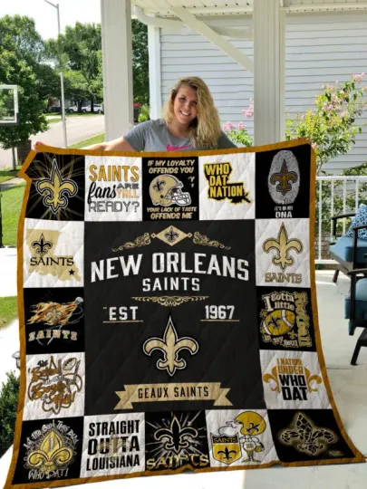 New Orleans Saintss Premium Quilt BG107