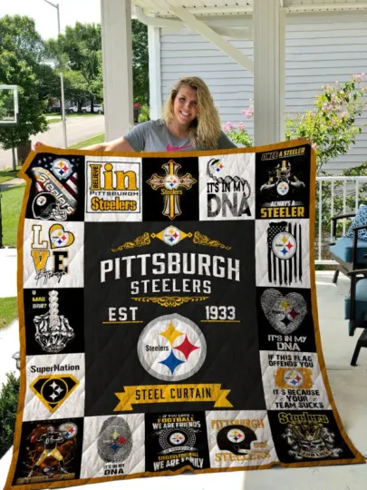 Pittsburgh Steelerss Premium Quilt BG111