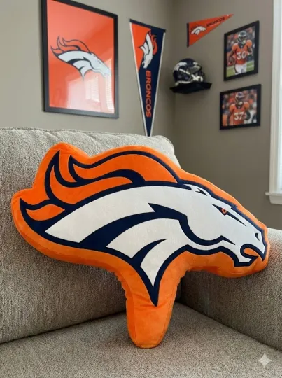 Denver Broncosss Custom Plush Pillow 10