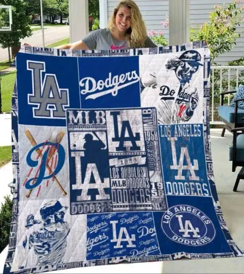 Discover Los Angeles Dodgerss Premium Quilt 073
