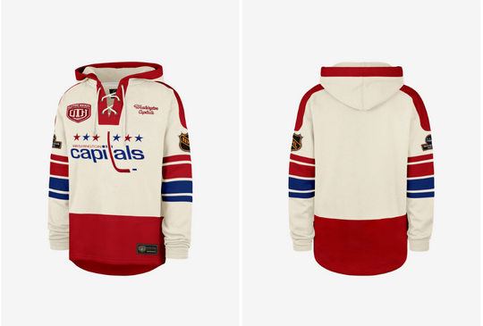 Discover OLD TIME HOCKEY WASHINGTON VINTAGE PUCK DROP DUAL HERITAGE LACER