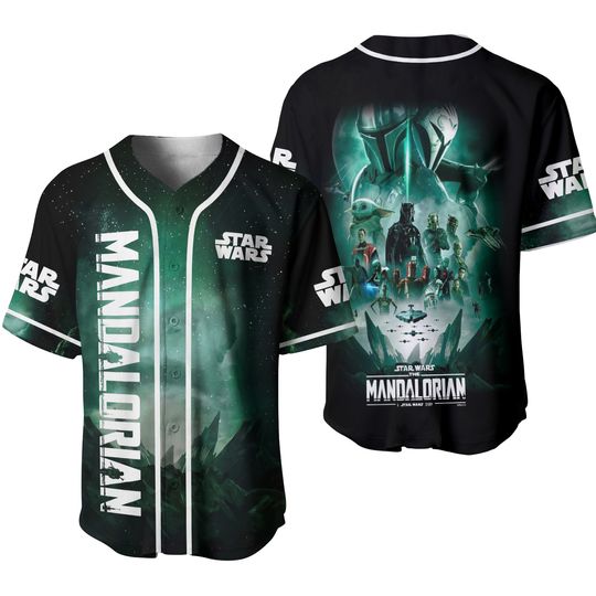 Star Warss x Mandalorian 2026 Baseball Jersey – 3725