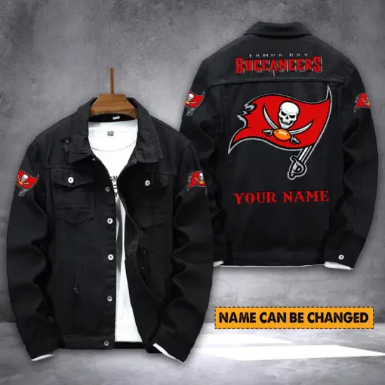 Discover Tampa Bay Buccaneerss Personalized New Denim Jacket