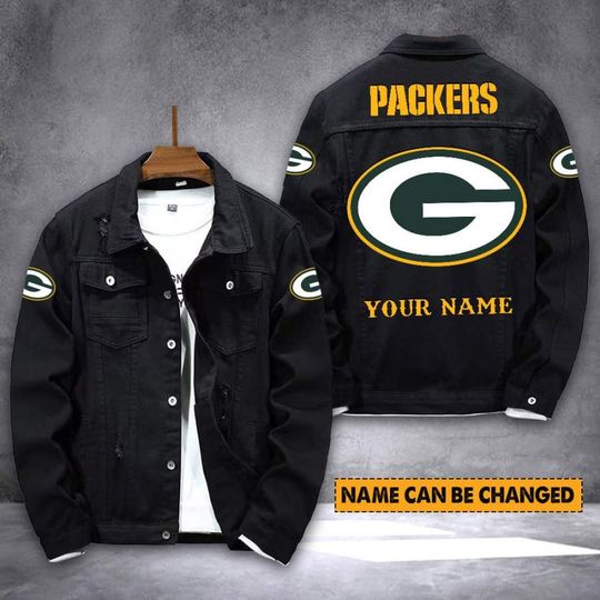 Discover Green Bay Packerss Personalized New Denim Jacket