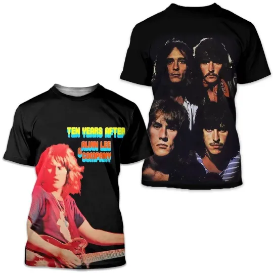 Discover Ten Years After Band Alvin Lee And Company Album 3D Shirt