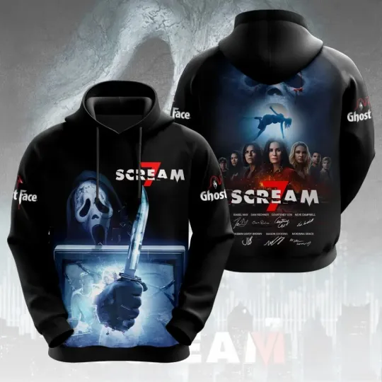 Scream 3D Apparel Hoodie