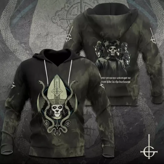 Ghost Band 3D Hoodie Gift For Friend And Family