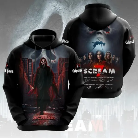 Scream 3D Apparel Hoodie