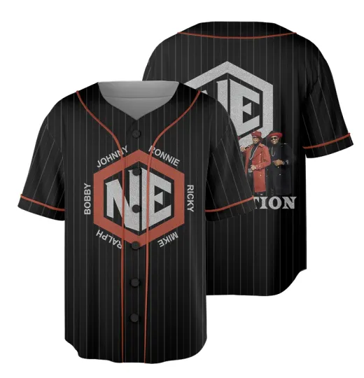 New Edition Way Tour 2026 Baseball Jersey, NE Jersey
