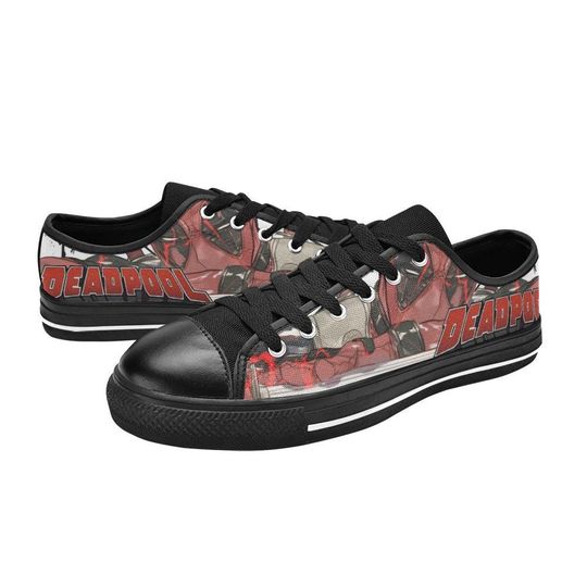 Deadpool Low Top Shoes Sneakers