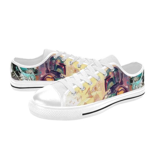 Boba Fett Low Top Shoes Sneakers