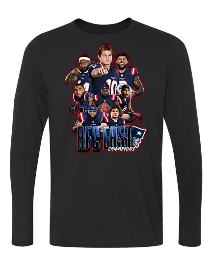 New England Patriots AFC Champion Super Bowl Long Sleeve Tee