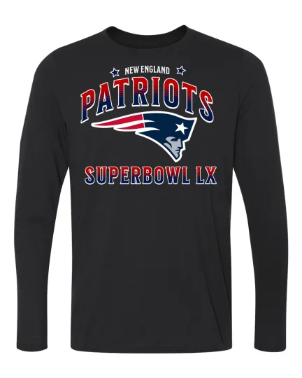 New England Patriots AFC Championship Super Bowl Long Sleeve Tee