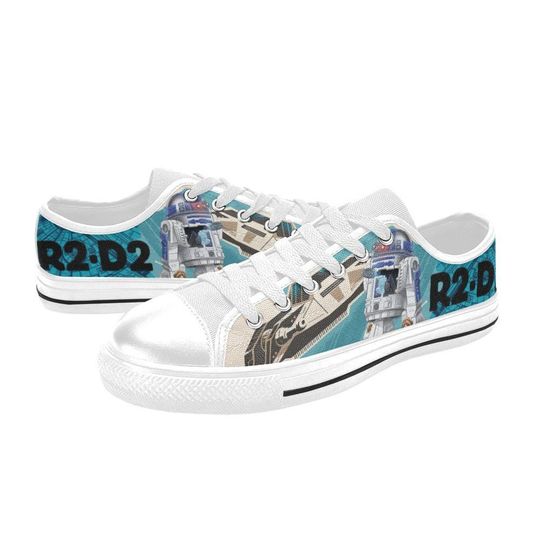 Discover Low Top Sneakers Canvas  Custom Star Wars Sneakers Casual