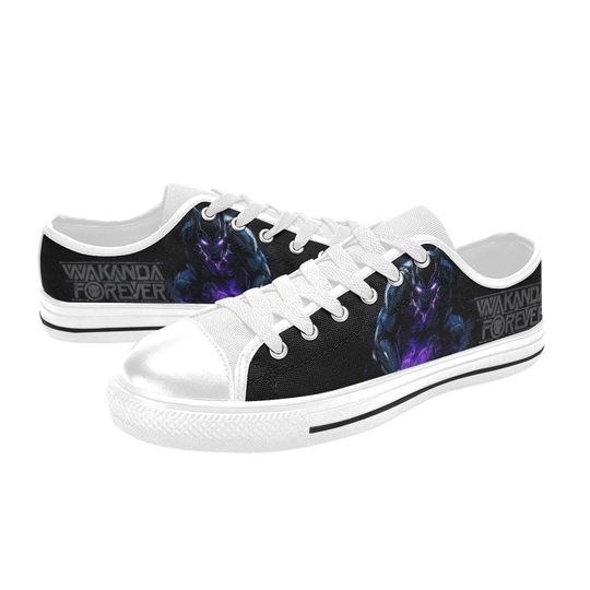 Black Panther Low Top Shoes Sneakers