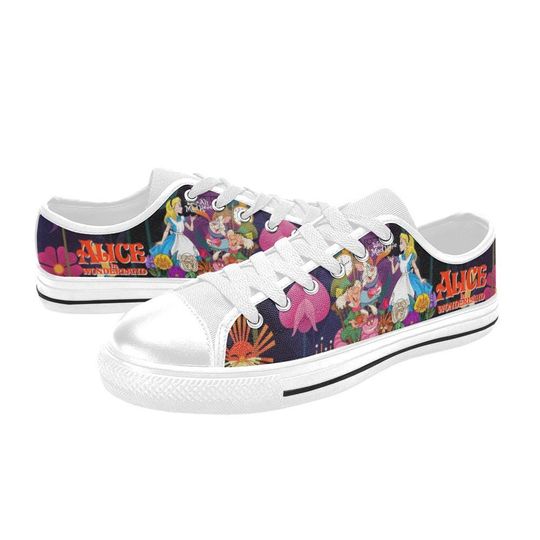 Alice in Wonderland Low Top Shoes Sneakers