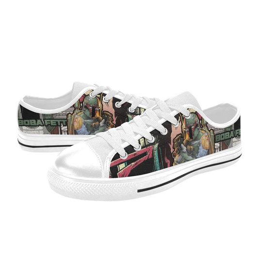 Boba Fett Low Top Shoes Sneakers