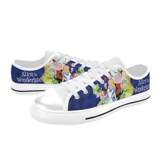 Alice in Wonderland Low Top Shoes Sneakers