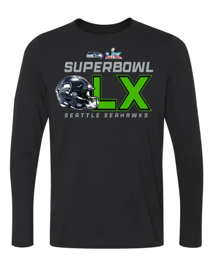 Discover Seattle Seahawks NFC Champions Long Sleeve Tee