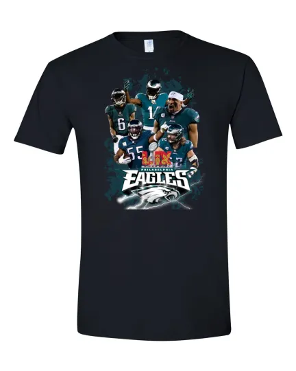 Philadelphia Eagles Super Bowl LIX Champions Tee