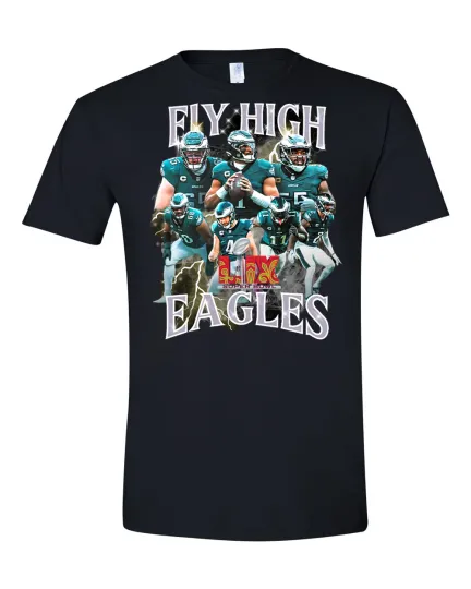 Discover Philadelphia Eagles Champions Super Bowl LIX T-Shirt