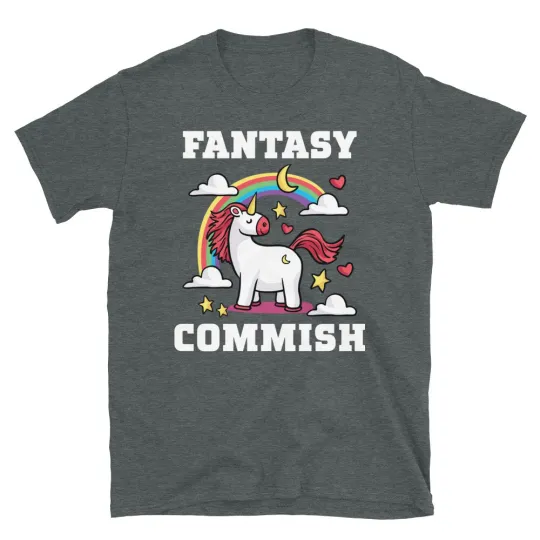 Discover Unicorn Fantasy Football Mock Draft T-Shirt