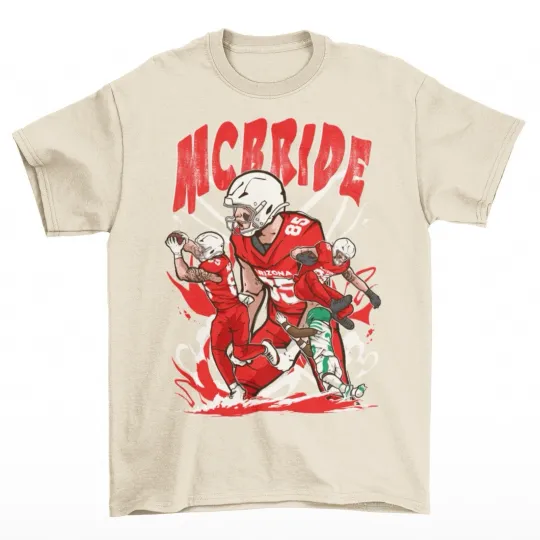 Discover Trey McBride Arizonna Football Cartoon T-Shirt