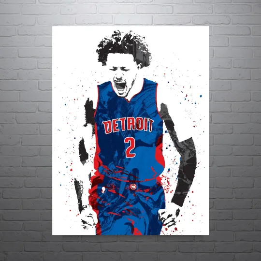 Discover Cade Cunningham Detroit Pistons Sports Poster