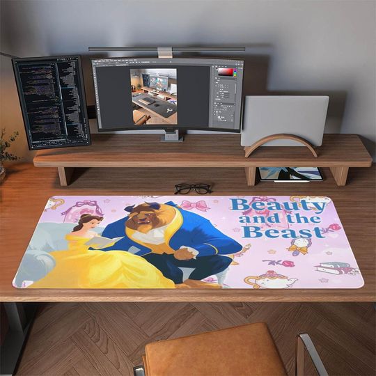 Discover Beauty and the Beast Desk mats, Accessories Gifts