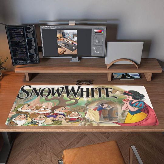Discover Snow White Desk mats, Accessories Gifts