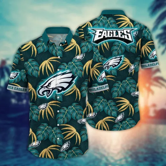 Discover Philadelphia Eagles Hawaiian Shirt Unisex Adult