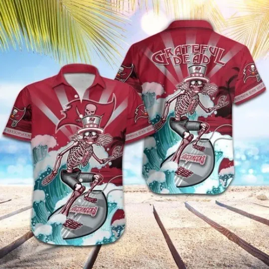 Tampa Bay Buccaneers Hawaiian Shirt Unisex Adult