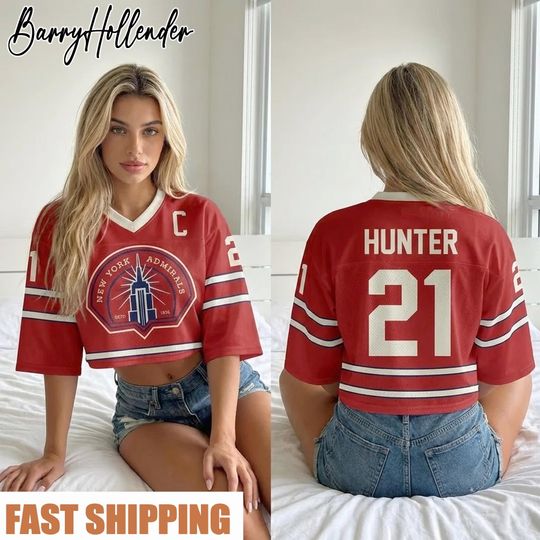 Scott Hunter Crop Top Football Jersey, Scott Hunter Heated Rivalry Jersey Shirt, Scott Hunter Kip Grady Shirt, Heated Rivalry Shirt