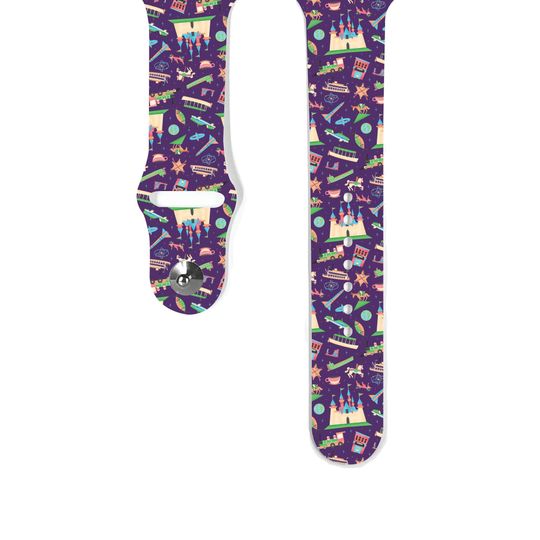 Discover Theme Park Disney Apple Watch Band