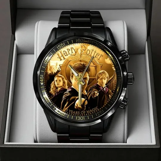 Discover Harry Potter 25th Anniversary 2026 Black Stainless Steel Watch