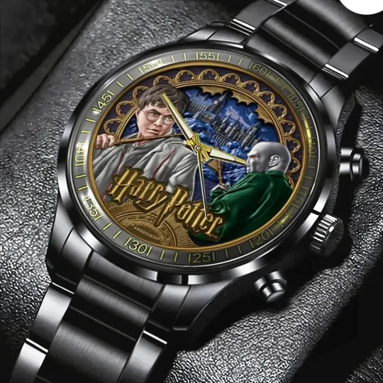 Discover Harry Potter 25th Anniversary Black Stainless Steel Watch