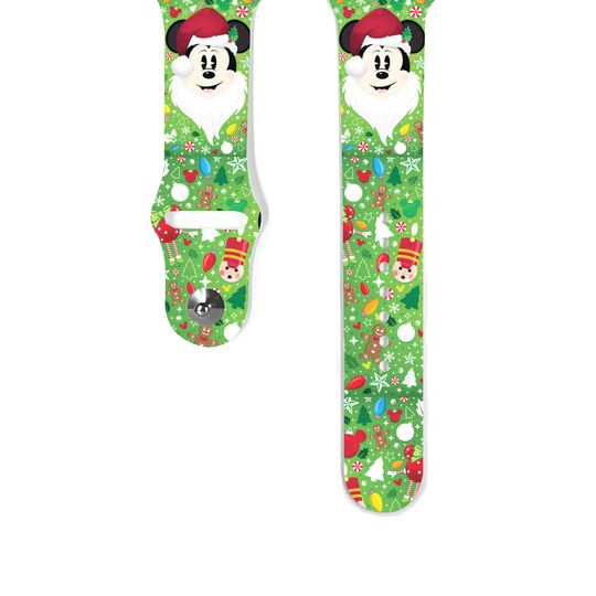 Discover Disney Christmas Mickey Apple Watch Band