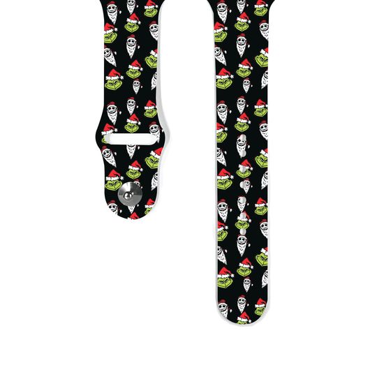 Discover funny character Christmas Apple Watch Band
