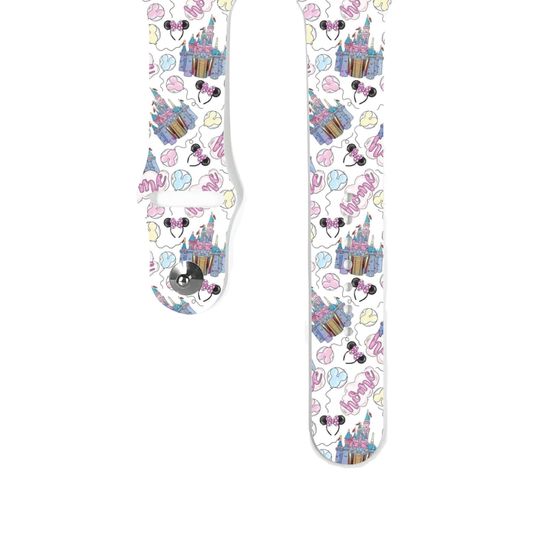 Discover Theme Park Disney Apple Watch Band