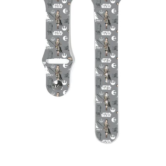 Discover Star Wars Apple Watch Band: Silicone iWatch Strap for All Series, 38mm 41mm 42mm 44mm 45mm 46mm 49mm