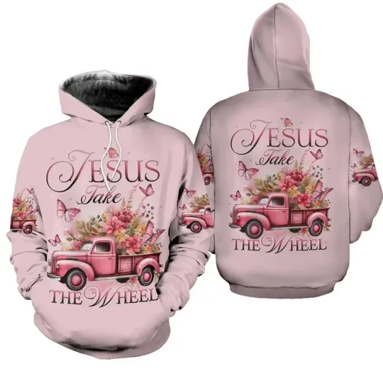 Discover Jesus Take The Wheel Hoodie Unisex