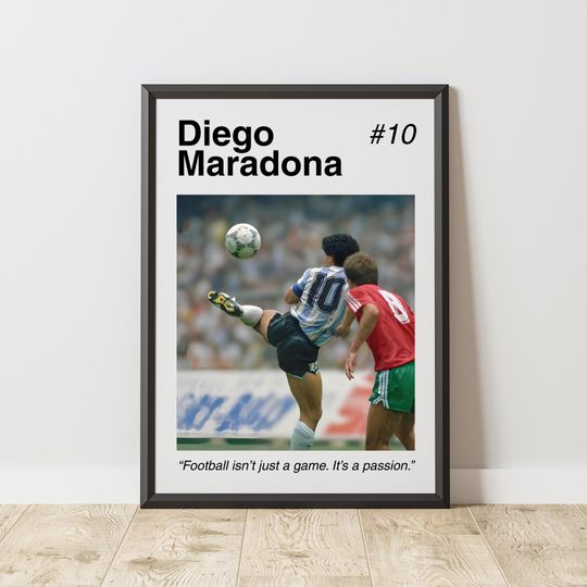 Discover Soccer Poster, Soccer Print, Soccer Wall Art, Gift for Soccer Fan, Soccer Player Poster, Soccer Wall Decor, Football Wall Art