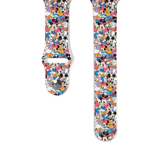 Discover Apple Watch Band 38 40 41 mm and 42 44 45 49 mm for All Series, mouse friend Silicone strap, Disney Cruise Mickey Vacation, k297