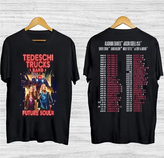 Discover New Tedeschi Trucks Band Tour 2026 T-Shirt