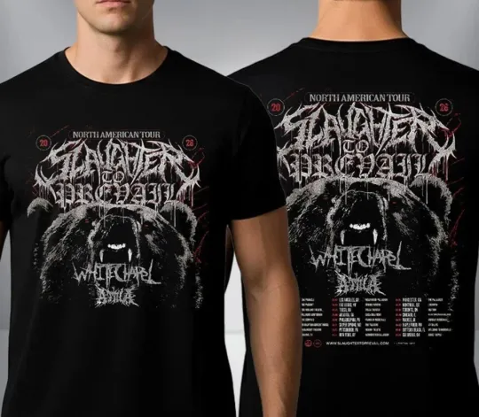 Slaughter To Prevail North America 2026 Tour T-Shirt