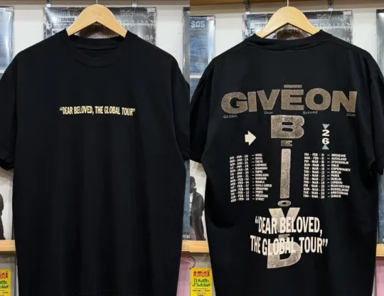 Discover Giveon Dear Beloved The Tour 2026 Tour Dates T-Shirt