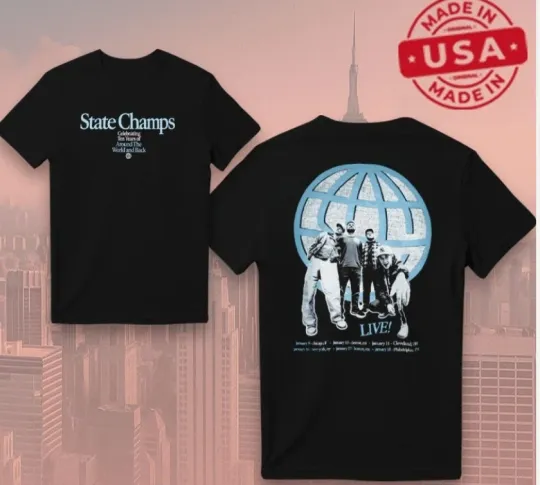 Discover State Champ Tour 2026 Fan Gifts Unisex T-Shirt