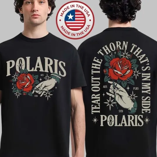 Discover Polaris Australia And Sydney 2026 Tour Merch T-Shirt