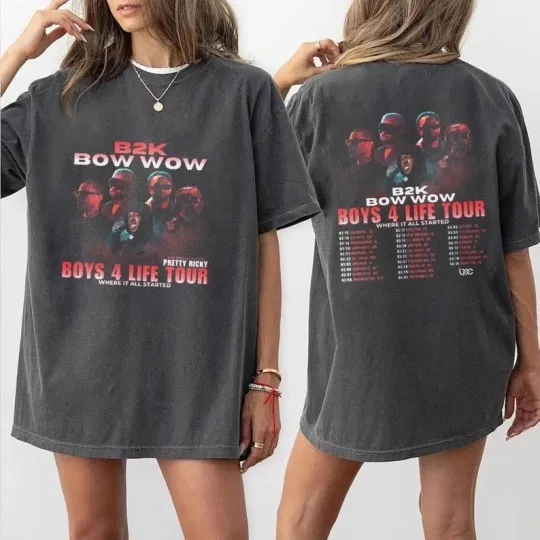 Discover B2K Tour 2026 Shirt, Bow Wow Boys 4 Life T-Shirt